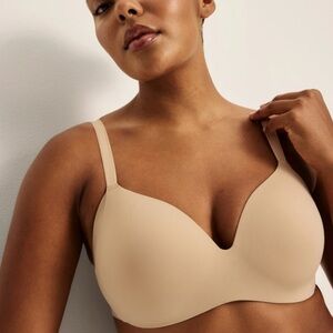 NWT Knix WingWoman Contour Bra in Warm Sand Size 36DD